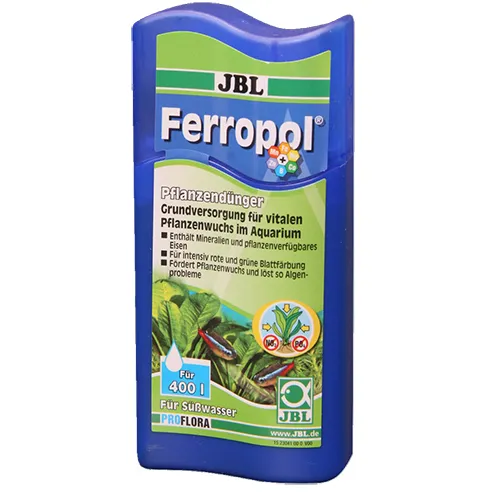 JBL Ferropol – Основна течна тор за аквариумни растения с микроелементи 100 мл. 1