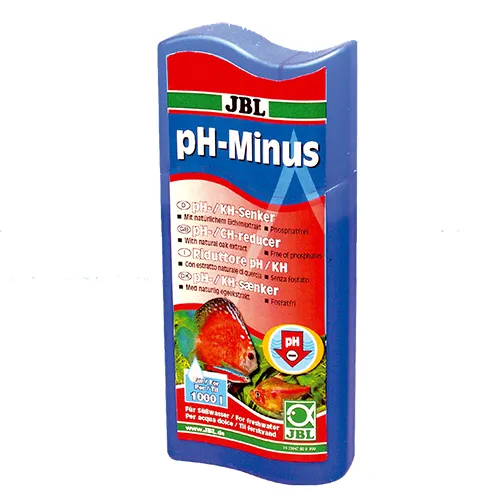 JBL pH-Minus - Препарат, несъдържащ фосфат, за намаляване нивото на pH на водата 100 мл.