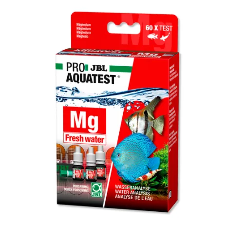 JBL PROAQUATEST Mg Magnesium Fresh water REFILL -Пълнител за бърз тест за определяне на магнезий в сладководни аквариуми , 60 теста