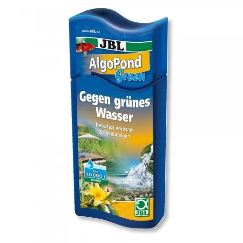 JBL AlgoPond Green - Премахва проблемите с позеленяването на водата (плуващи алги) 5 литра
