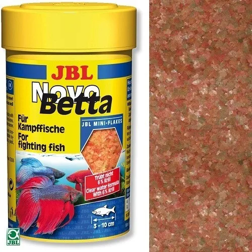 JBL NovoBetta - Основна храна за месоядни бети – люспи 100 мл.