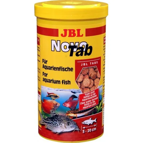 JBL NovoTab – Храна за всички декоративни рибки /таблетки/ 100 мл.