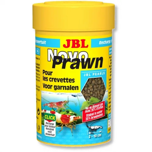 JBL NovoPRAWN – Храна за едри скариди – гранули, 100 мл.