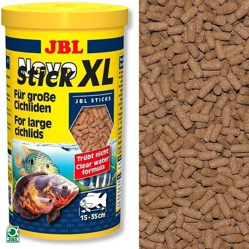 JBL NovoStick XL – Храна за големи месоядни цихлиди /гранули/ 1 литър 1