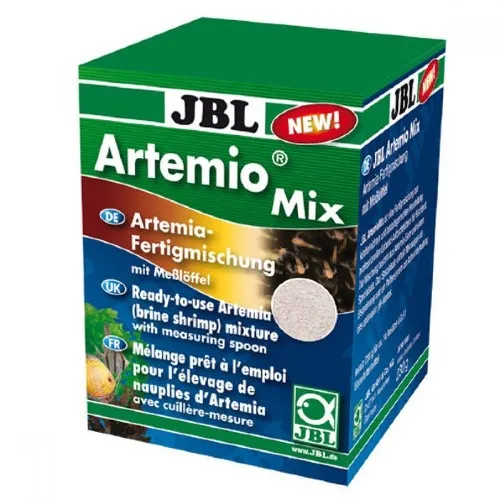 JBL Artemio Mix - Готова смес за излюпване на артемия, подходяща за малките рибки 200 мл. 1