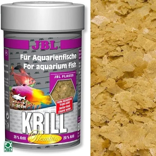 JBL Krill – Храна за декоративни риби ,от дълбоководни скариди /люспи/ 100 мл.