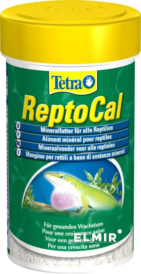 Tetra ReptoCal - Прахообразна храна за влечуги 100 мл.