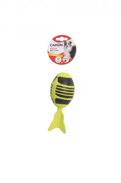 Dog toy - rubber rocket with squeaker - Кучешка играчка , гумена ракета със скърцане 17 см. 1