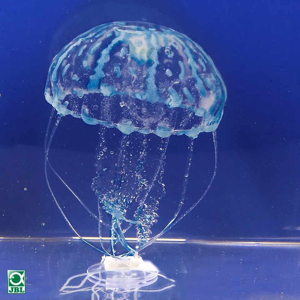 JBL MotionDeco Medusa XL WHITE -Декор за аквариуми , голяма силиконова медуза, бяла 21/10 см. 1