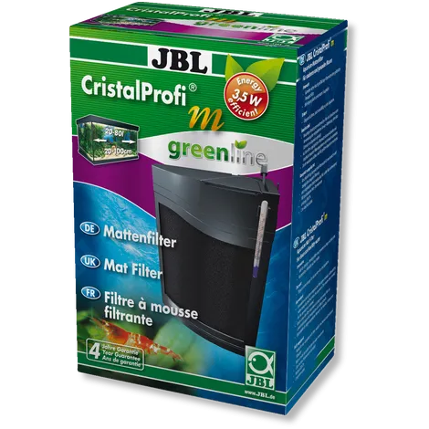 JBL CRISTAL PROFI M GREENLINE- Вътрешен филтър за малки аквариуми, 3,5W , 200 л/ч 1