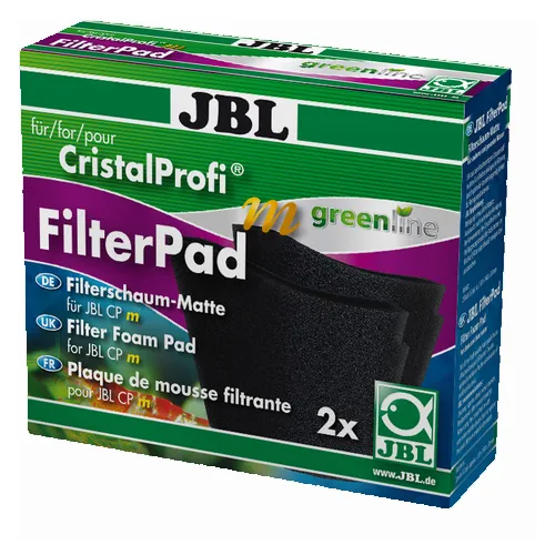 JBL CristalProfi m greenline FilterPad - Гъби за вътрешен филтър СР m - 2 броя 1