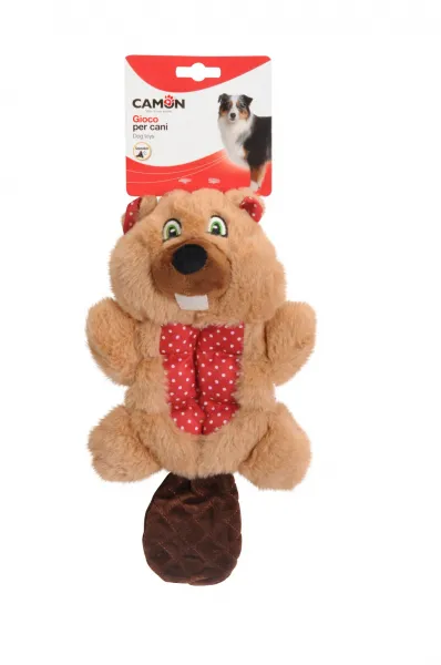 Camon Plush animals with internal squeaker - Забавни плюшени играчки за кучета с пискюл, 1 брой 20 см. 1