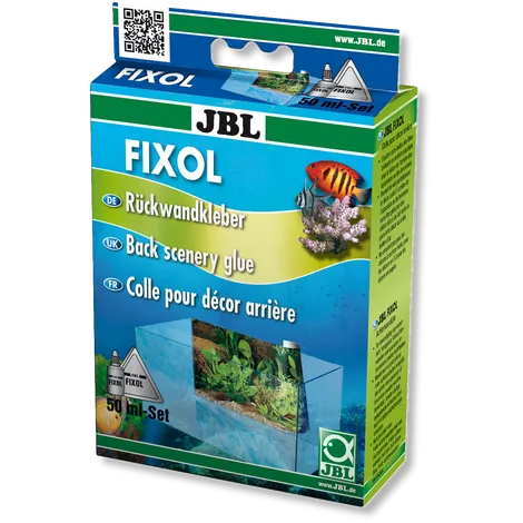 JBL FIXOL - Лепило за фон за аквариуми - 50 мл. 1