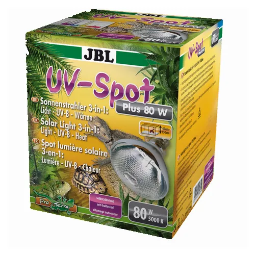 JBL UV-Spot plus 80W - Спот лампа за терариум 3 в 1 - светлина, UV-B, топлина, 80 W 1
