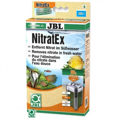 JBL NitratEx – Филтърен материал за премахване на нитратите от водата в сладководни аквариуми 250 мл.