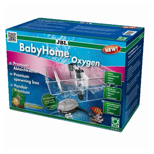 JBL BabyHome Oxygen -  Ваничка за живораждащи риби с аерация 1