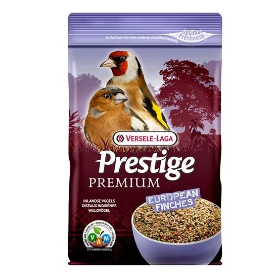 Versele-Laga Prestige Premium European Finches - Премиум пълноценна храна за европейски финки, 800 гр.
