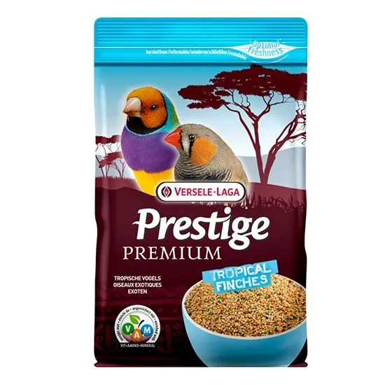 Versele-Laga Prestige Premium Tropical Finches - Пълноценна храна за тропически финки 800 гр.