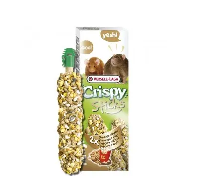 Versele-Laga Crispy Sticks Rats-Mice Popcorn & Nuts - Крекер за хамстери, плъхове и мишки с пуканки и ядки 2бр/-110 гр.