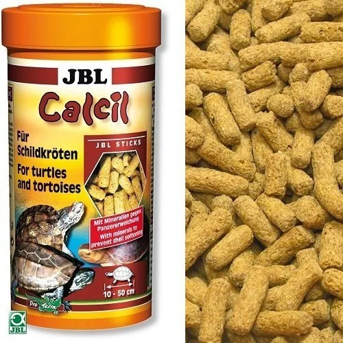 JBL Calcil  - Храна с минерали за костенурки за оптимален растеж, 250 мл.
