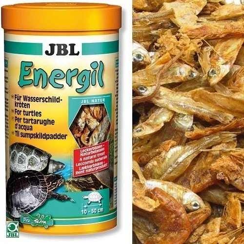 JBL Energil  - Натурални рибки и скариди за малки и средни костенурки, 1 л.