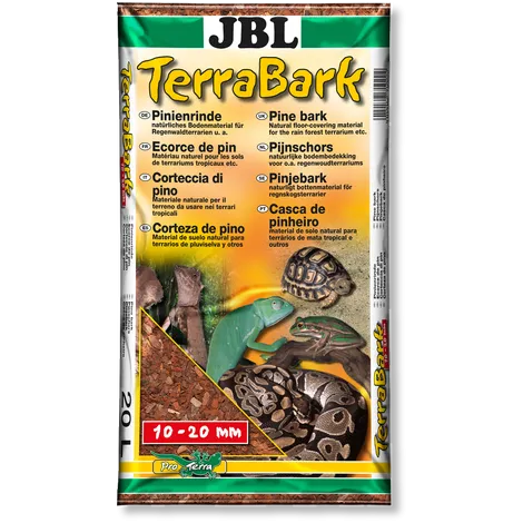 JBL TerraBark L- Боров субстрат(20 - 30 мм) за терариуми с гори и тропически гори, 20 литра.