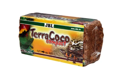 JBL TerraCoco Compact  - Естествена постелка за терариуми от натрошени кокосови влакна 450 гр./5л.