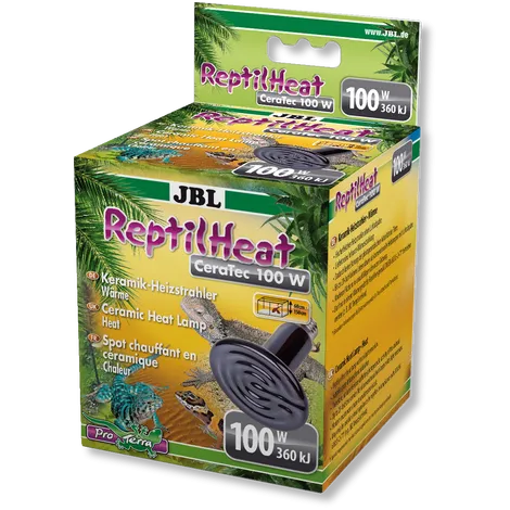 JBL ReptilHeat  - Керамичен нагревател за всякакъв вид терариуми 100W 1