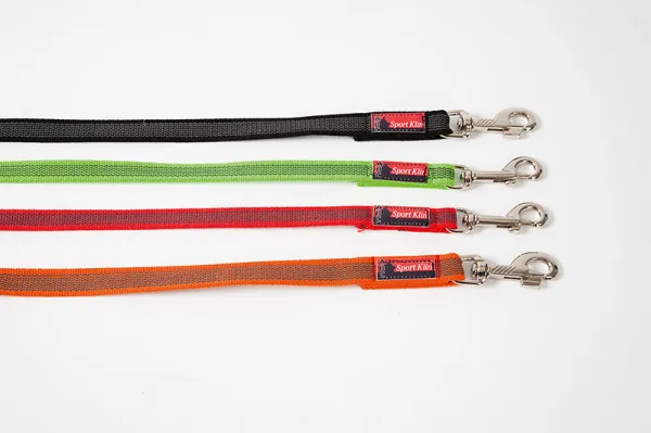 ABC Sport Klin leash - Повод за кучета с гумирана лента, 16 мм. x 200 см., различни цветове