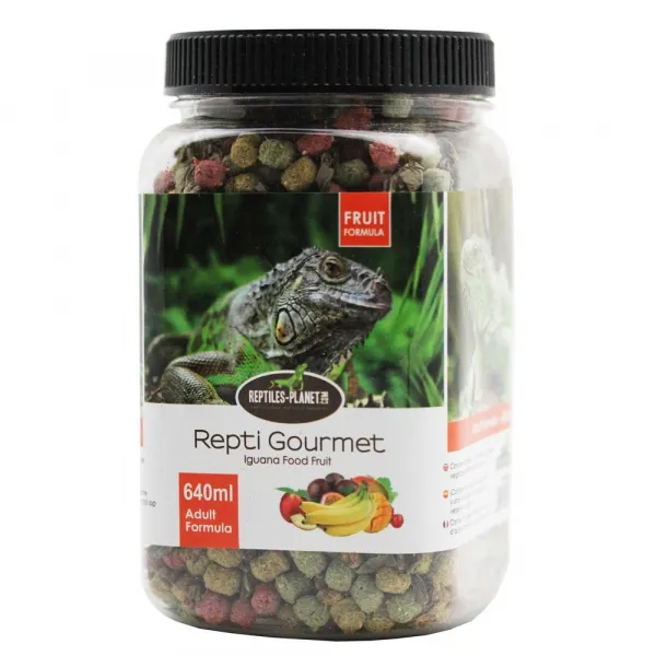 Savannah Repti Gourmet Iguana Adult - Хранителна добавка за зелени израснали игуани с калций,640 мл.