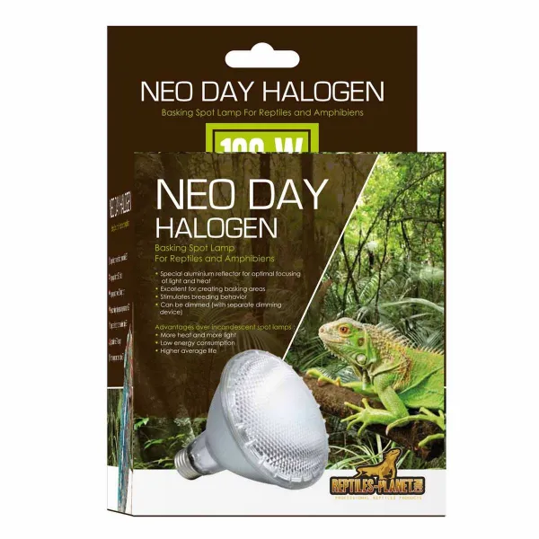 Savannah Neo Day Halogen - Халогенна лампа за терариум,улеснява храносмилането, 100 W 1