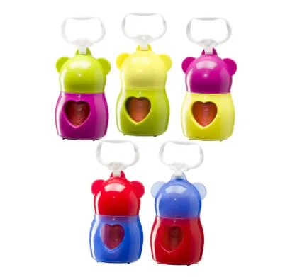Ferplast Dudu classic - Държач за хигиенни торбички с клипс за прикрепяне към повода , различни цветове 9 см. 1