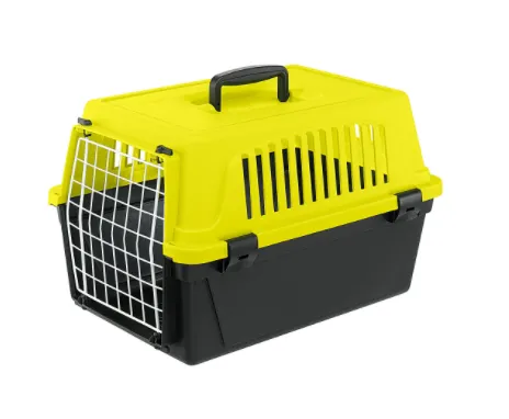 Ferplast Atlas 20 Neon - Транспортна чанта за кучета и котки, до 8 кг,58Х37Х32 см. жълт неон