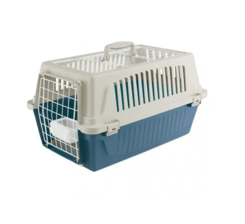 Ferplast - Atlas 20 Open - Транспортна чанта за кучета и котки с мека постелка и съд за вода , 58 / 37 / 32 см. 1