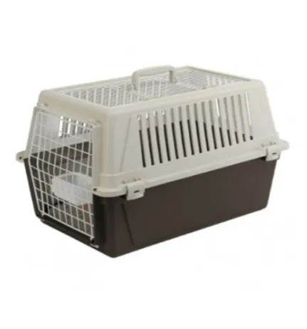 Ferplast - Atlas 30 Open - Транспортна чанта за кучета и котки с мека постелка и съд за вода, 60 / 40 / 38 см. 1