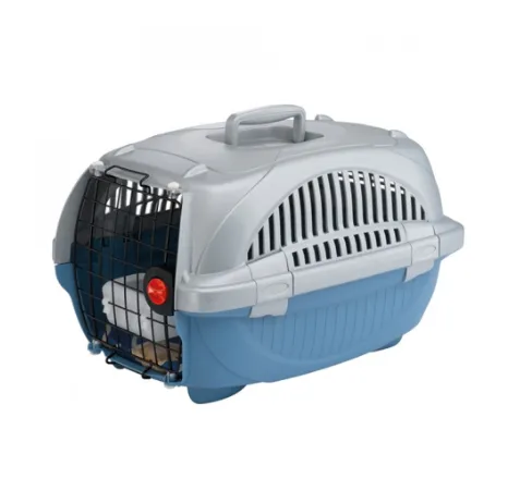 Ferplast Atlas Deluxe 20 - Луксозна транспортна чанта за кучета и котки с дюшек и съд за храна, 37,4 / 57,6 / 33 см. 1