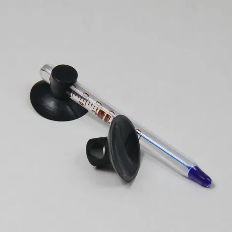 JBL Suction cup w.elast.ring - Гумени държачи за засмукване за фиксиране на термометри в аквариуми и терариуми, 2 броя х 0.5 см. 2