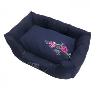 Rogz Denim Medium - Легло за кучета и котки 72/45/25 см. - тъмно синьо
