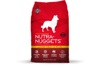 Diamond Nutra Nuggets Lamb & Rice - Пълноценна храна за израснали кучета с агнешко месо и ориз, 15 кг.