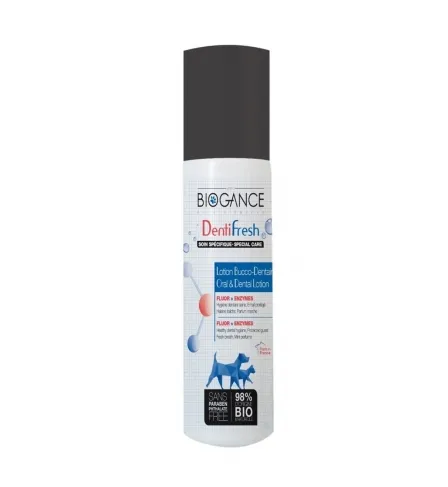 Biogance Dentifresh - Спрей за кучета и котки за устна и зъбна хигиена, 100 мл.
