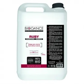 Biogance Ruby Finishing Shampoo - Шампоан за кучета за обем, 5л