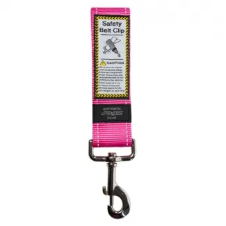 Rogz Safety Belt Clip - Щипка за предпазен колан , за кучета , розов 4.5 см.