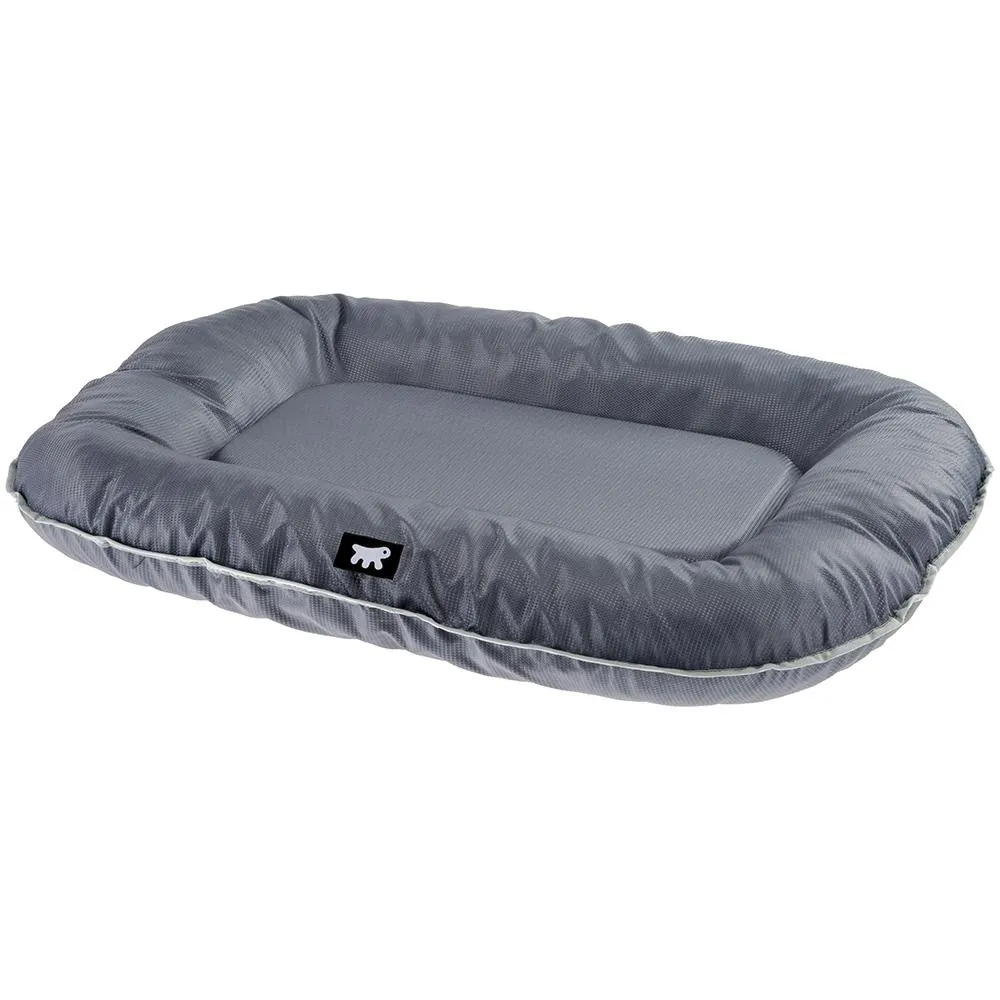 Ferplast Oscar - Мека постелка/легло с водоотблъскващ плат за кучета , 80/60/11 см. - сив 1