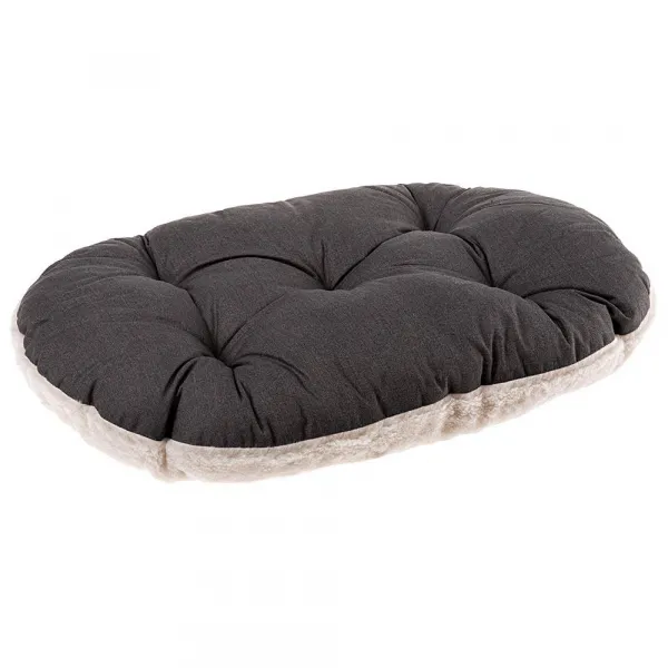 Ferplast Relax  - Комфортен дюшек/легло за кучета и котки, 55/36 см. - сив