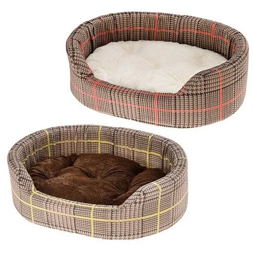 Ferplast Dandy - Памучно легло за кучета и котки с възглавница, 65 х 46 х 17см.-/два модела/