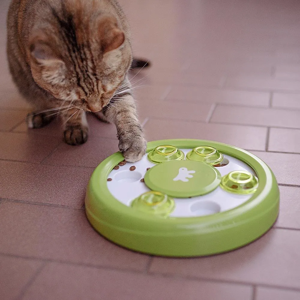 Ferplast Interactive cat toy - Интерактивна котешка играчка с пространства за лакомства,Ø 23 x 4,2 см. 2