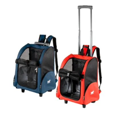Ferplast Trolley - Транспортна чанта за кучета и други домашни любимци, 32 x 28 x h 51 см. / синя,червена/ 1