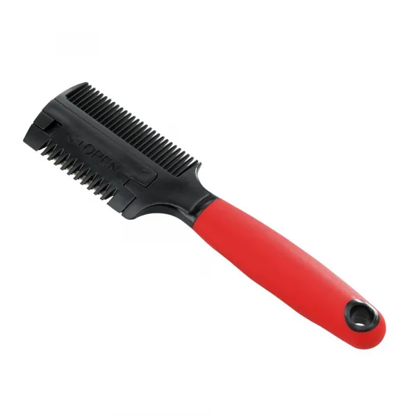 Ferplast Dog double-sided comb with razor - Гребен за разресване на кучета с бръснач, 18,3 x 4,5 x h 1,8 см. 1