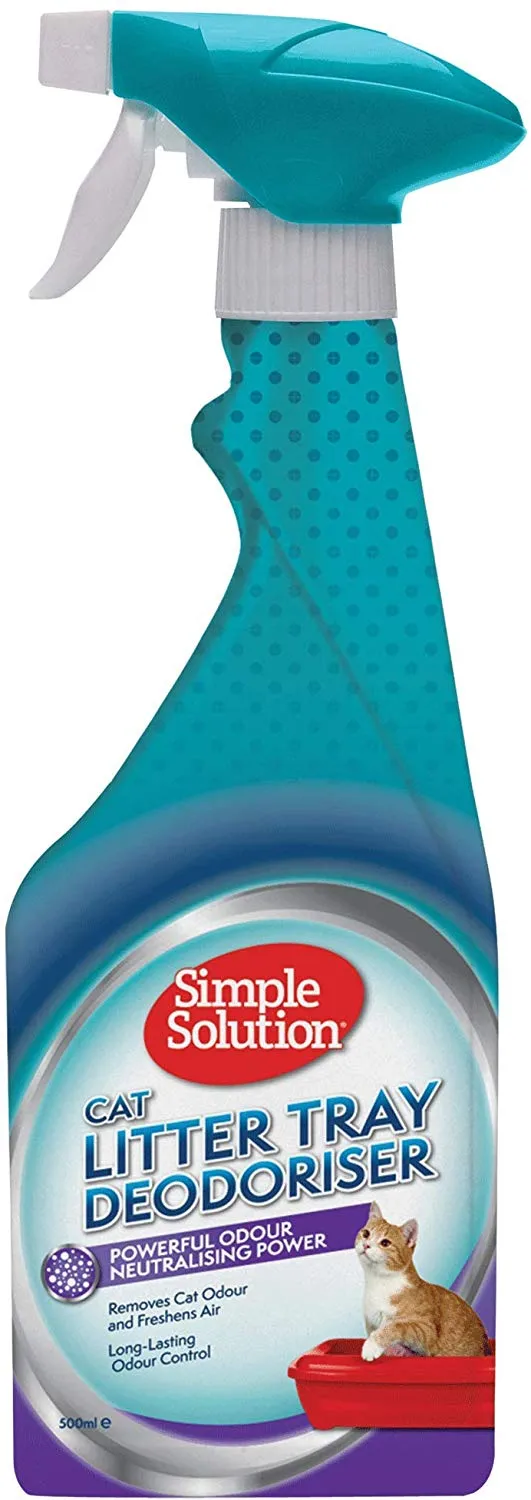 Simple Solution - Спрей против миризми за котешка тоалетна, 500 мл