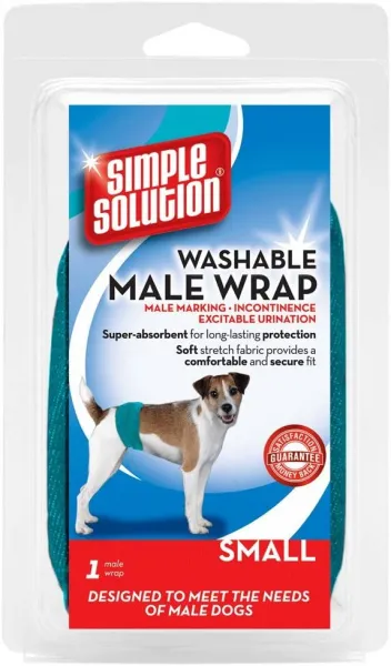 Simple Solution S - Многократен памперс за мъжки кучета, 20 - 48 см.